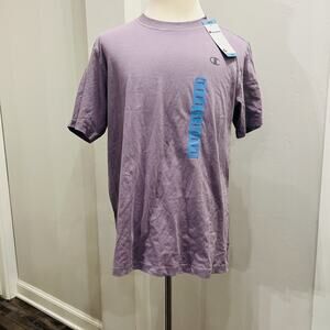 Champion Men's Lightweight Short Sleeve Tee Size L Smoked Lilac (A0132)